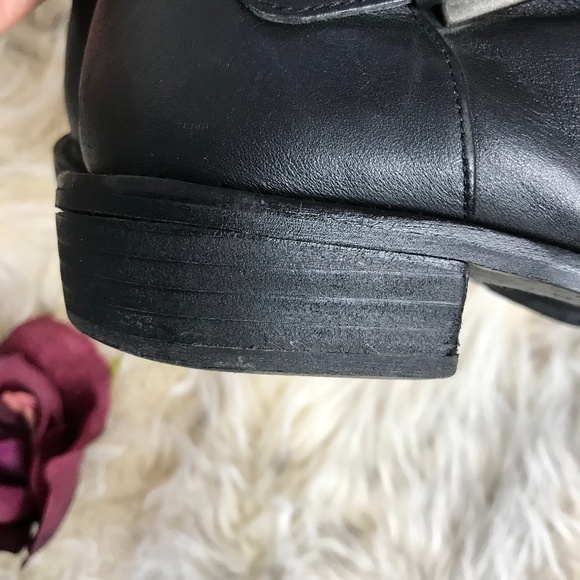 BCBG Generation Black Moto Boots 5.5 - Picture 4 of 8